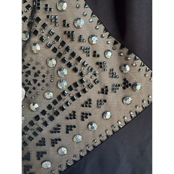 NWT Tadashi Shoji Maxi Dress Sleeveless Studded‎ Formal Column Women's Size 18 - Picture 13 of 16